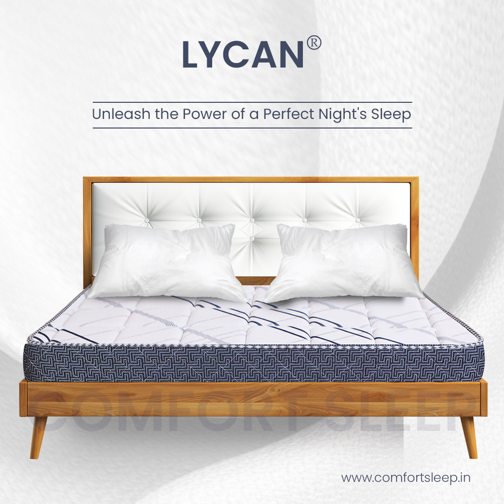 Lycan Pocketed Spring Double Mattress 72x48 – Premium Comfort with Independent Pocketed Spring Support!