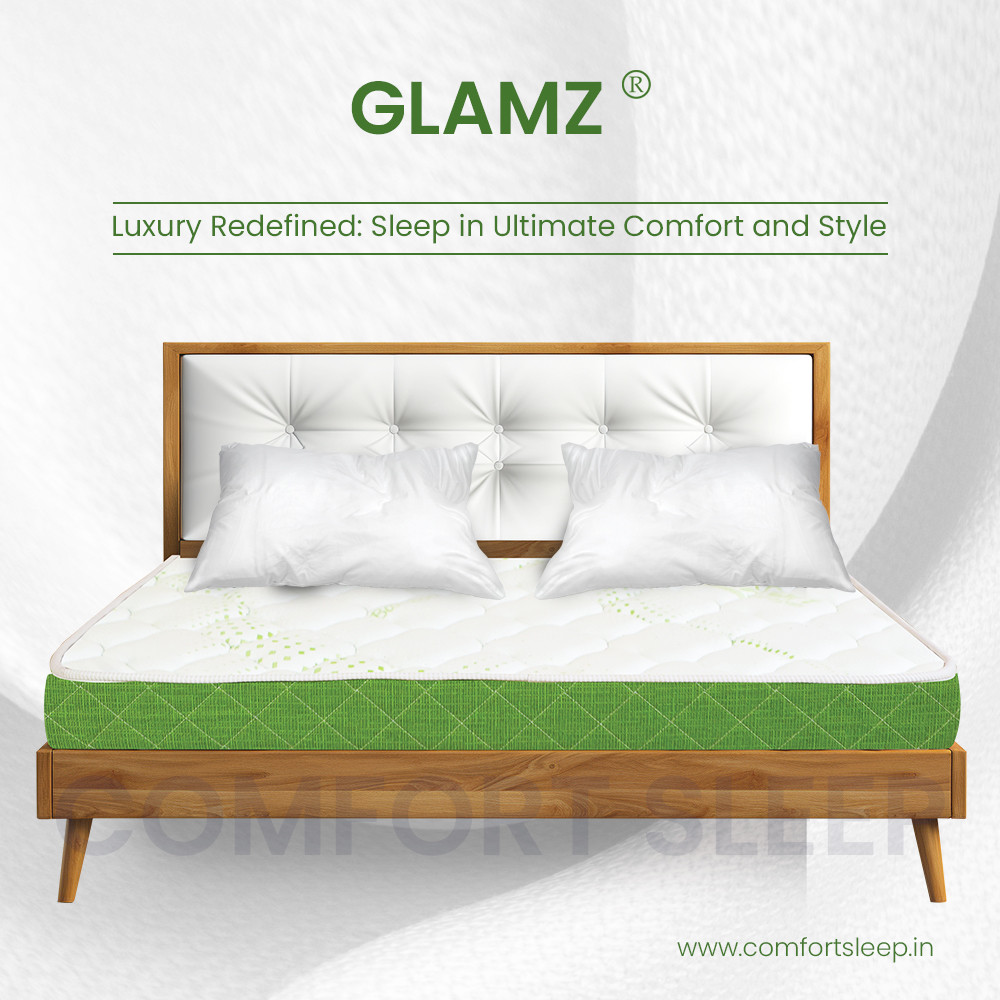 Glamz Latex Single Mattress 72x36 – Natural Latex Comfort with Superior Support!