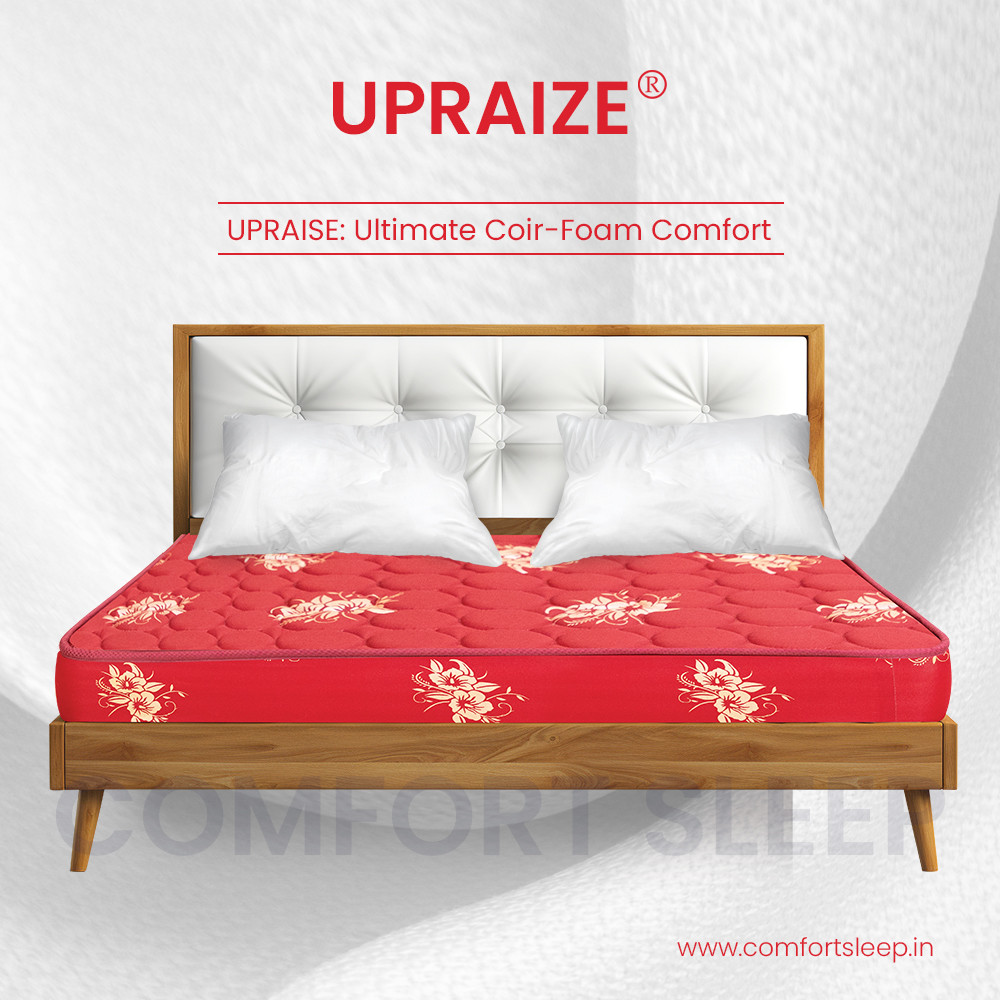 Upraize Natural Coir Single Mattress 72x36 – Eco-Friendly Comfort for Restful Sleep!