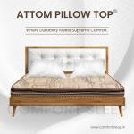 Attom Pillow Top Mattress - Ultra-Premium Comfort with Cool Gel Foam