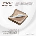 Attom Pillow Top Mattress - Ultra-Premium Comfort with Cool Gel Foam