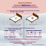 Spine Lumbar Support Mattress - Advanced Comfort with Memory Foam and Ortho Support