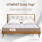 Utmost Euro Top Mattress - Luxury Comfort with Cool Gel Foam Technology